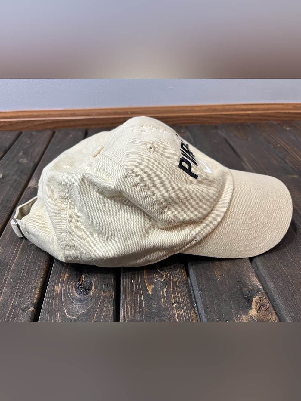 Purdue Boilermakers Nike Hat Baseball Cap Adjustable OSFM Dri-Fit Heritage86 - Picture 2 of 7